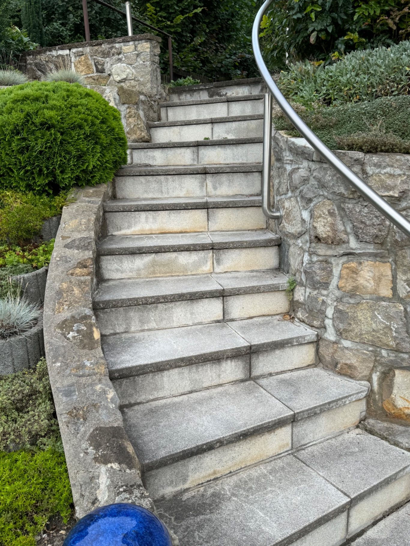 Treppe - Vor der Reinigung