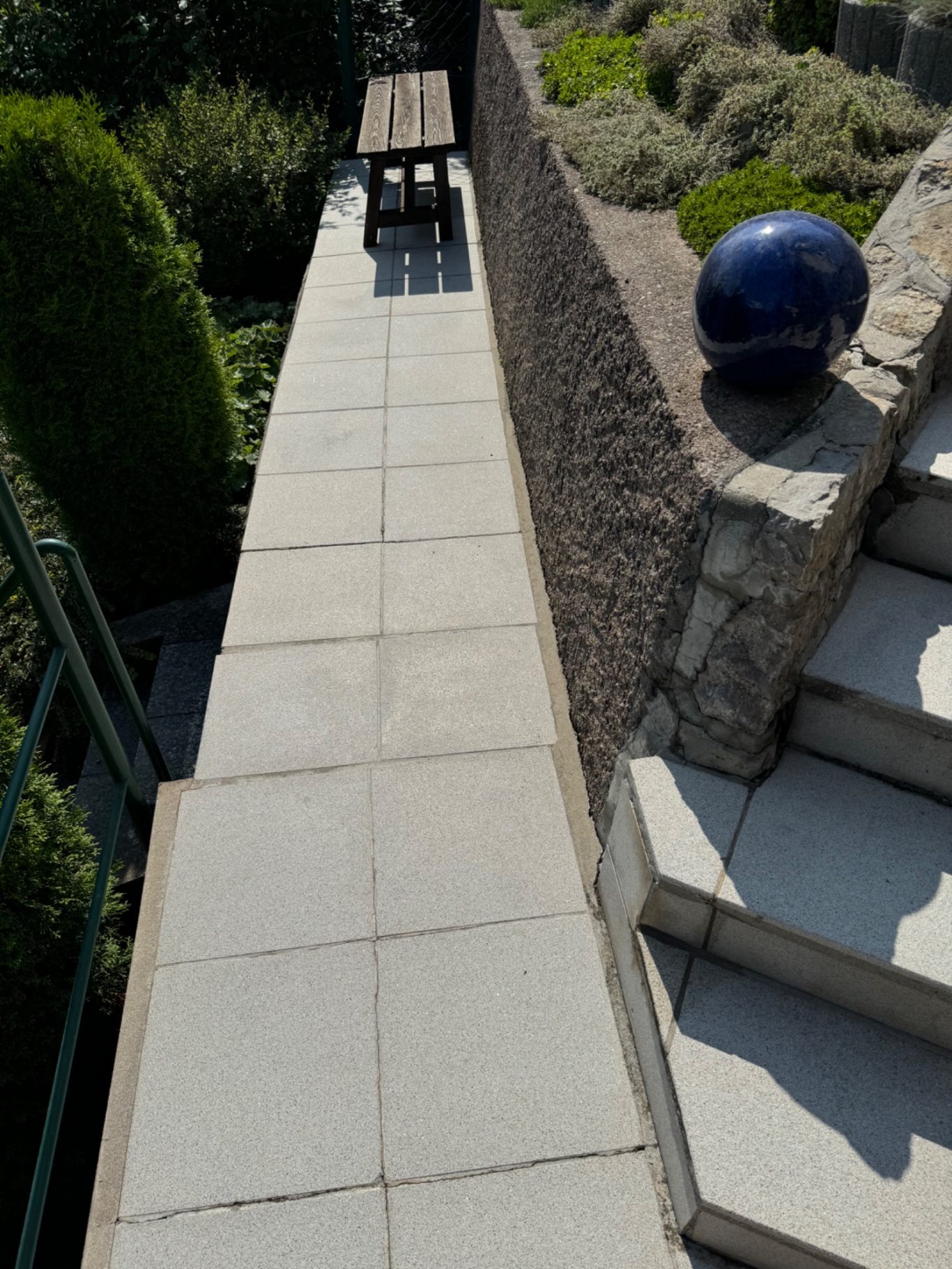 Terrasse/Gehweg - Nach der Reinigung